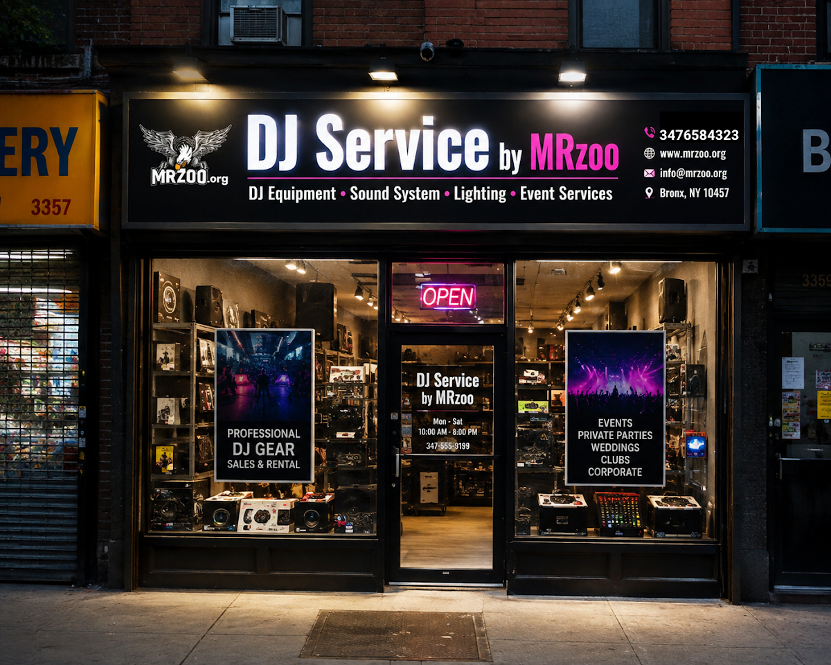 DJ Service In Dhaka by MRzoo logo