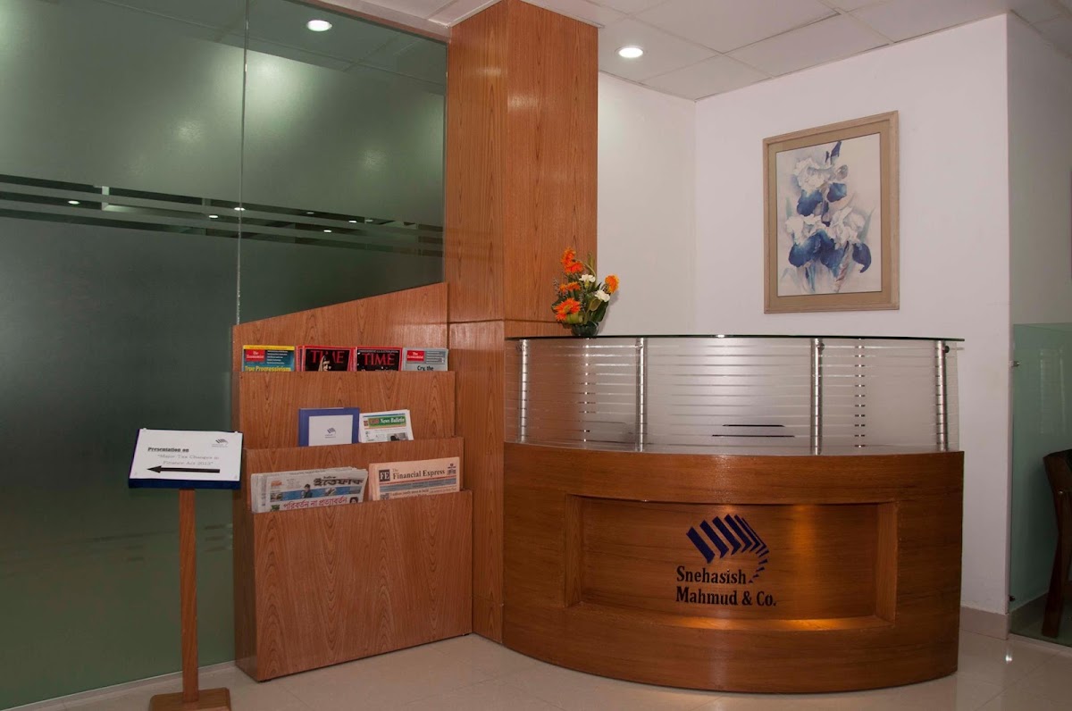Snehasish Mahmud & Co., Chartered accountant logo