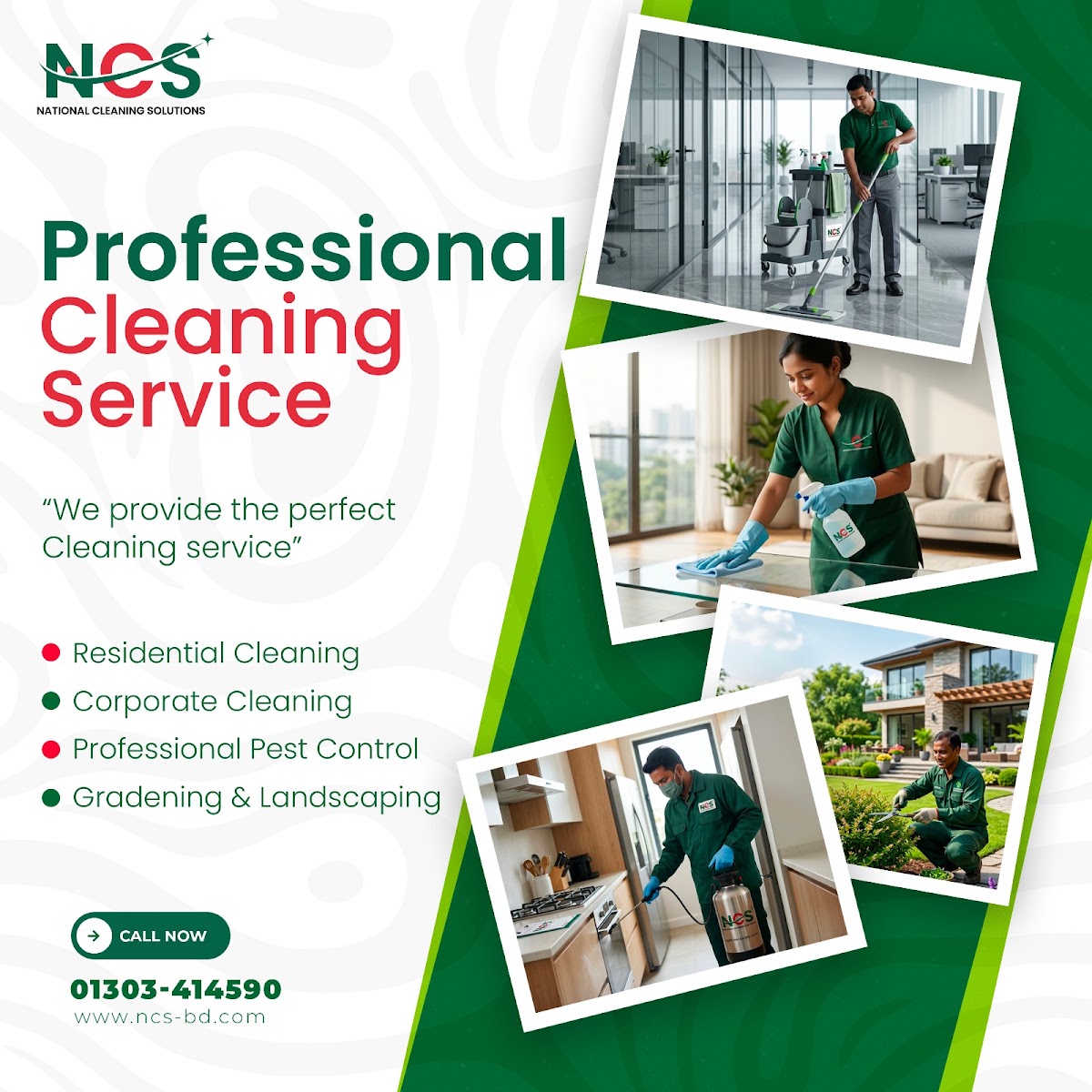 National Cleaning Solutions logo