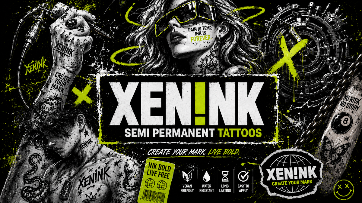 Xenink Semi Permanent Tattoo Office logo