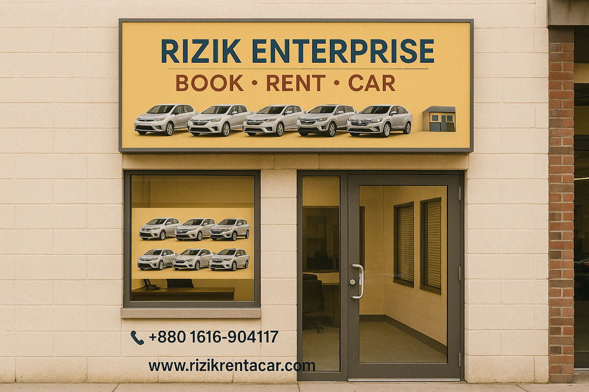 RIZIK RENT A CAR, GULSHAN logo